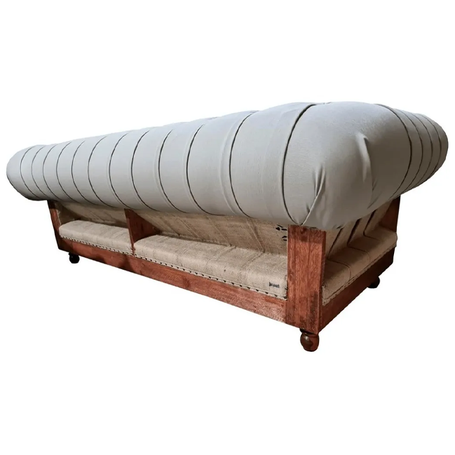 Sillón Chesterfield Constructor Restoration 3 Cuerpos Ecocuero