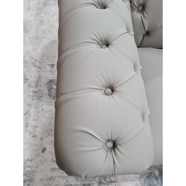 Sillón Chesterfield Constructor Restoration 3 Cuerpos Ecocuero