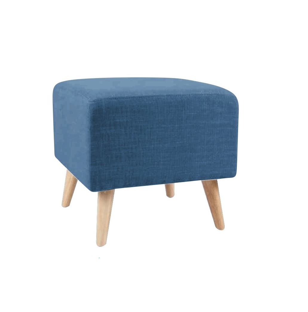 Banqueta Nórdico En Lino Antidesgarro