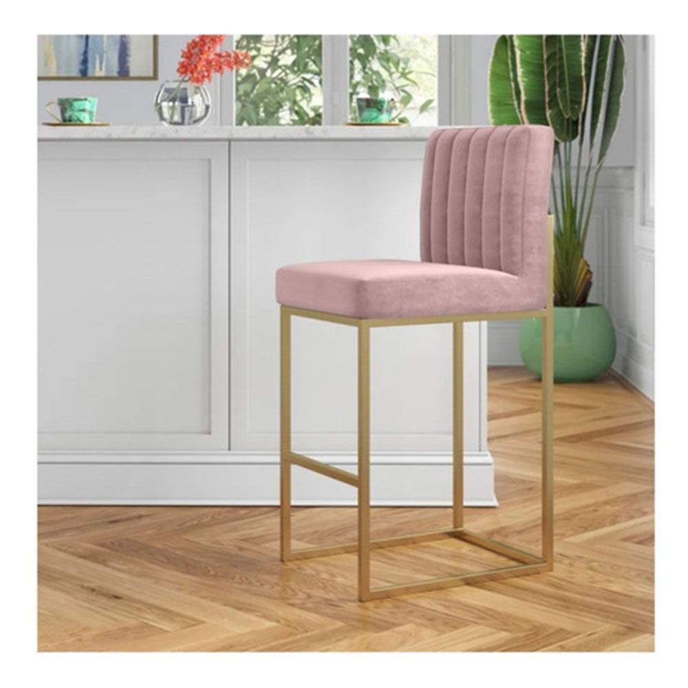 Banqueta Daven Hierro Dorada