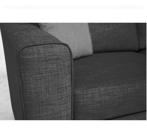 Sillón Sofá Gadeon 2 Cuerpos Lino Antidesgarro