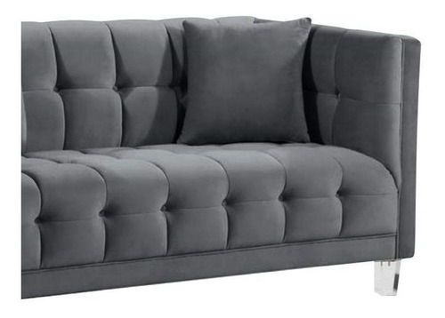 Sillón Moderno Cubo Circe 2 Cuerpos Pana Antimanchas