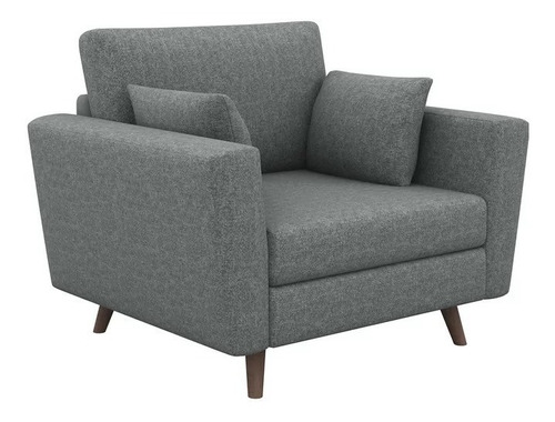 Sillón Sofá Nordico Vintage Dymas 1 Cuerpo Lino Antidesgarros