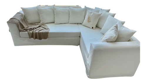 Sillón Esquinero Ghostdeluxe 3x2 con Funda Tussor
