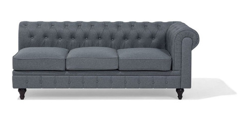 Sillón Esquinero Chesterfield Xumaral 280x220 Lino Antidesgarros