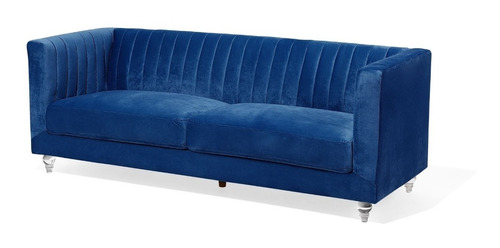 Sillón Priamo Acanalado 3 Cuerpos Priamo Pana Antimancha