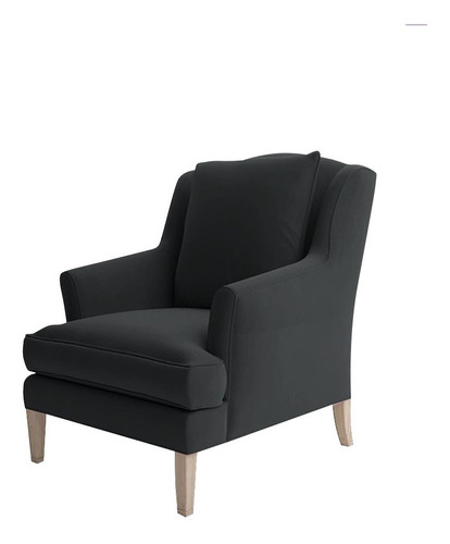 Sillón Simone Vintage 1 Cuerpo Pana Antimancha