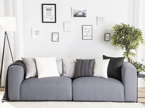 Sofá Sillón Retro Vintage Duhart 2 Cuerpos Lino Antidesgarros