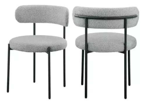 Silla De Comedor Neptuno Pana Hierro Epoxi