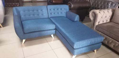 Sillón Sofá Esquinero Nórdico 3 Cuerpos Lino Antidesgarros