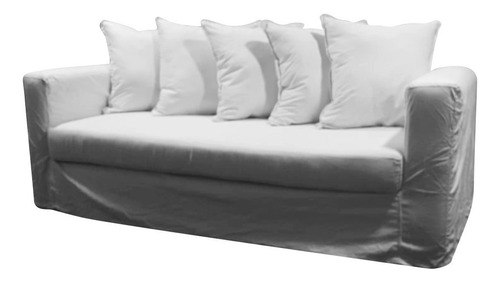 Sillon Ghost 3 Cuerpos + Puff Funda Tussor