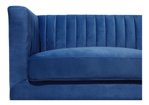 Sillón Priamo Acanalado 3 Cuerpos Priamo Pana Antimancha