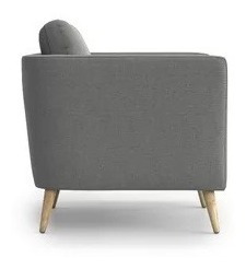 Sillón Sofá Cubo Duck 1 Cuerpo Pana Antimancha