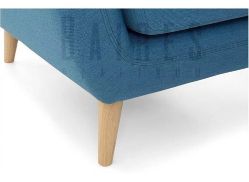 Combo Dos Sillones Nordiquitos Vintage 1 Cuerpo Lino Antidesgarro