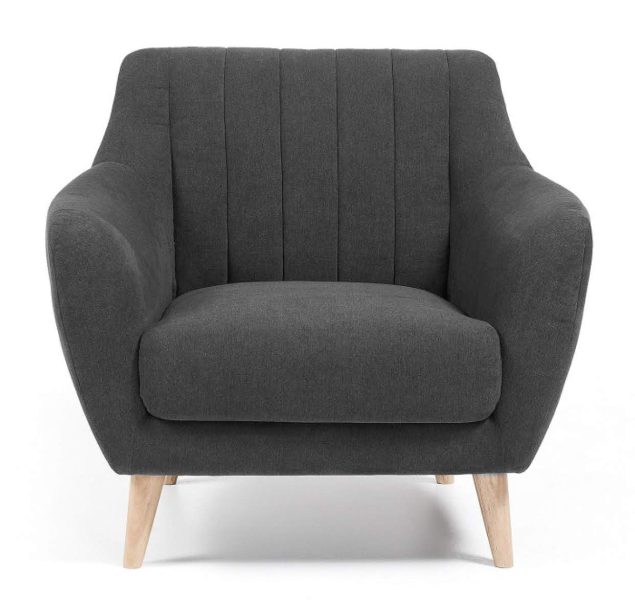 Sillón Nórdico Daven Un Cuerpo Pana Antimanchas