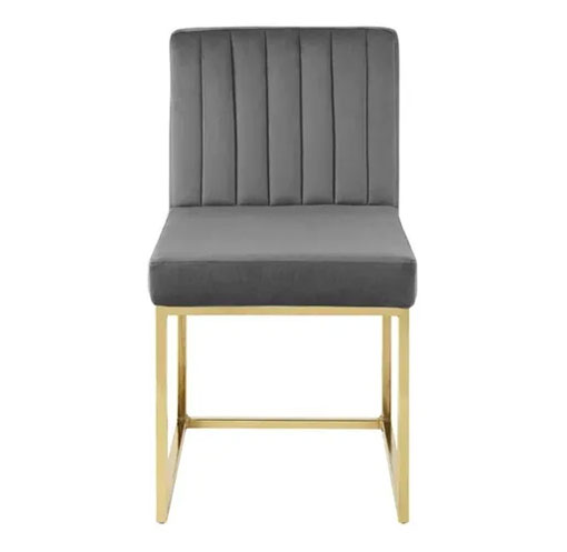 Silla De Comedor Hierro Epoxi Electro Estatico Daven HRP Pana Anti Mancha