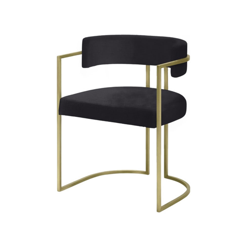 Silla Monty Iron Epoxi Electro Estatico En Pana O Lino