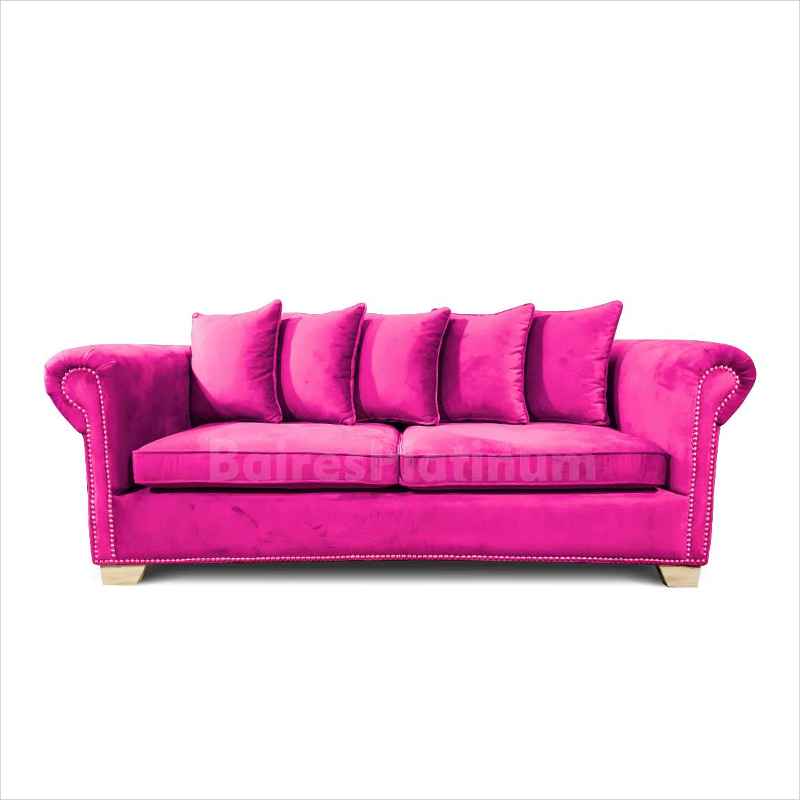 Sillón Vintage Cleopatra Confort 3 Cuerpos Pana Antimancha