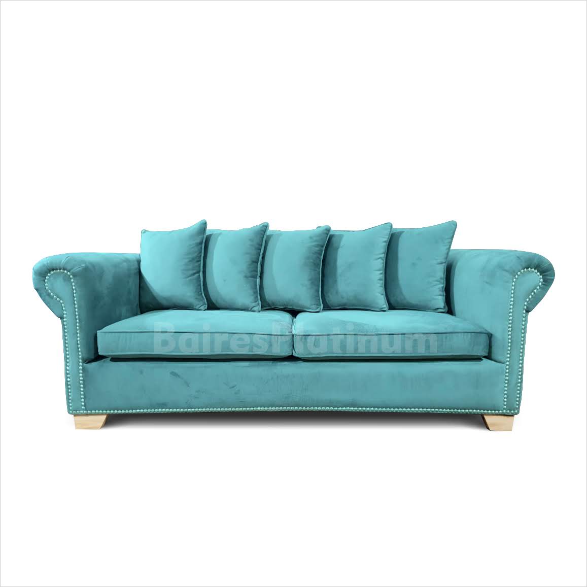 Sillón Vintage Cleopatra Confort 3 Cuerpos Pana Antimancha