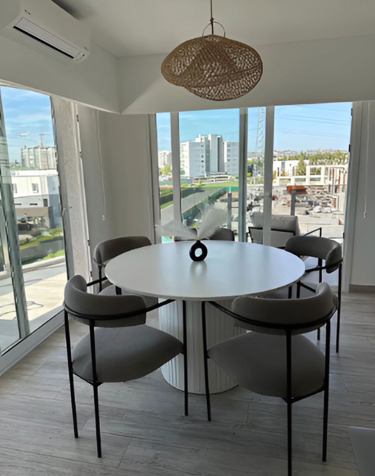 Silla Comedor Twin Metal Dorado