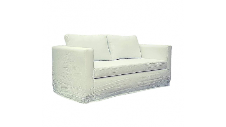 Combo Ghost Sillón 2 Cuerpos + Sillón 1 Cuerpo en Funda Tussor