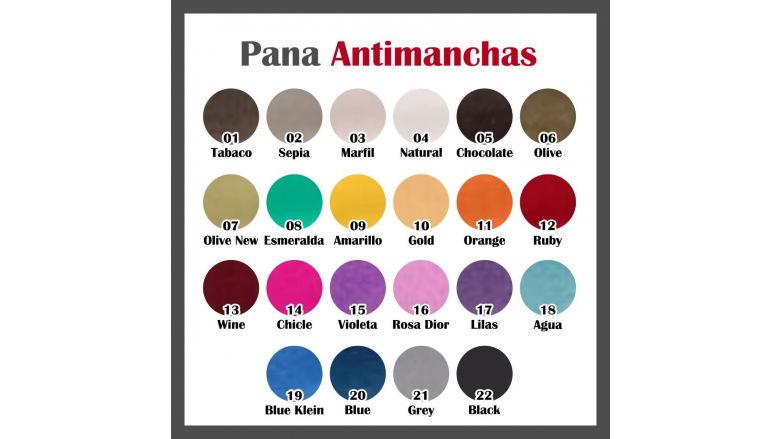 Sillón Chesterfied 2 Cuerpos Pana Antimanchas