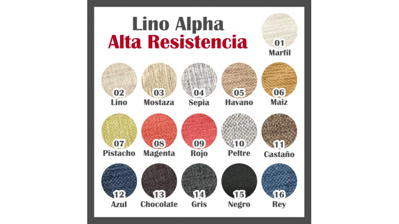 Banqueta Nórdico En Lino Antidesgarro