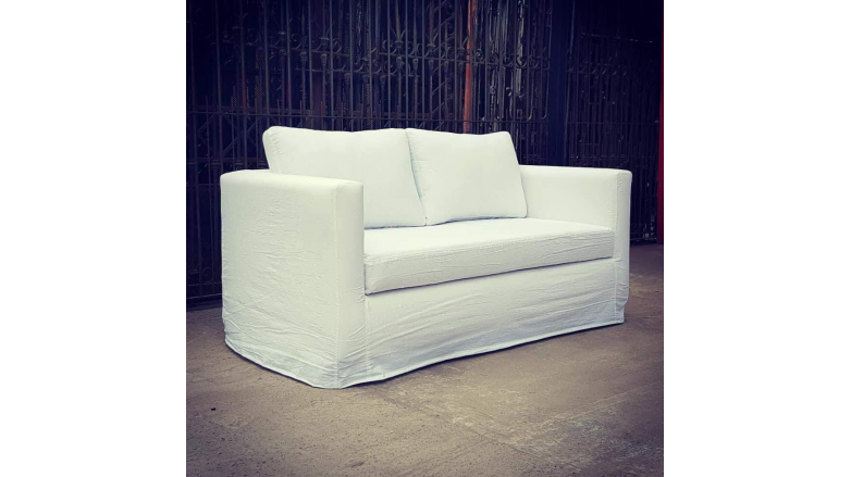 Combo Ghost Sillón 2 Cuerpos + Sillón 1 Cuerpo en Funda Tussor