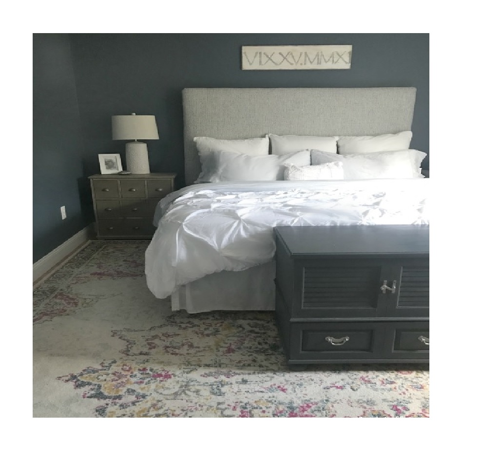 Respaldo Sommier Iroko Liso Con Tachas 160cm X 120cm Lino Anti-Desgarro