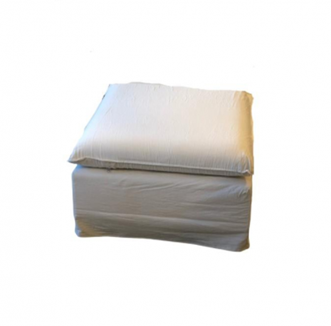 Combo Sillon Ghost 2 Cuerpos + Puff Todo en Funda Tussor