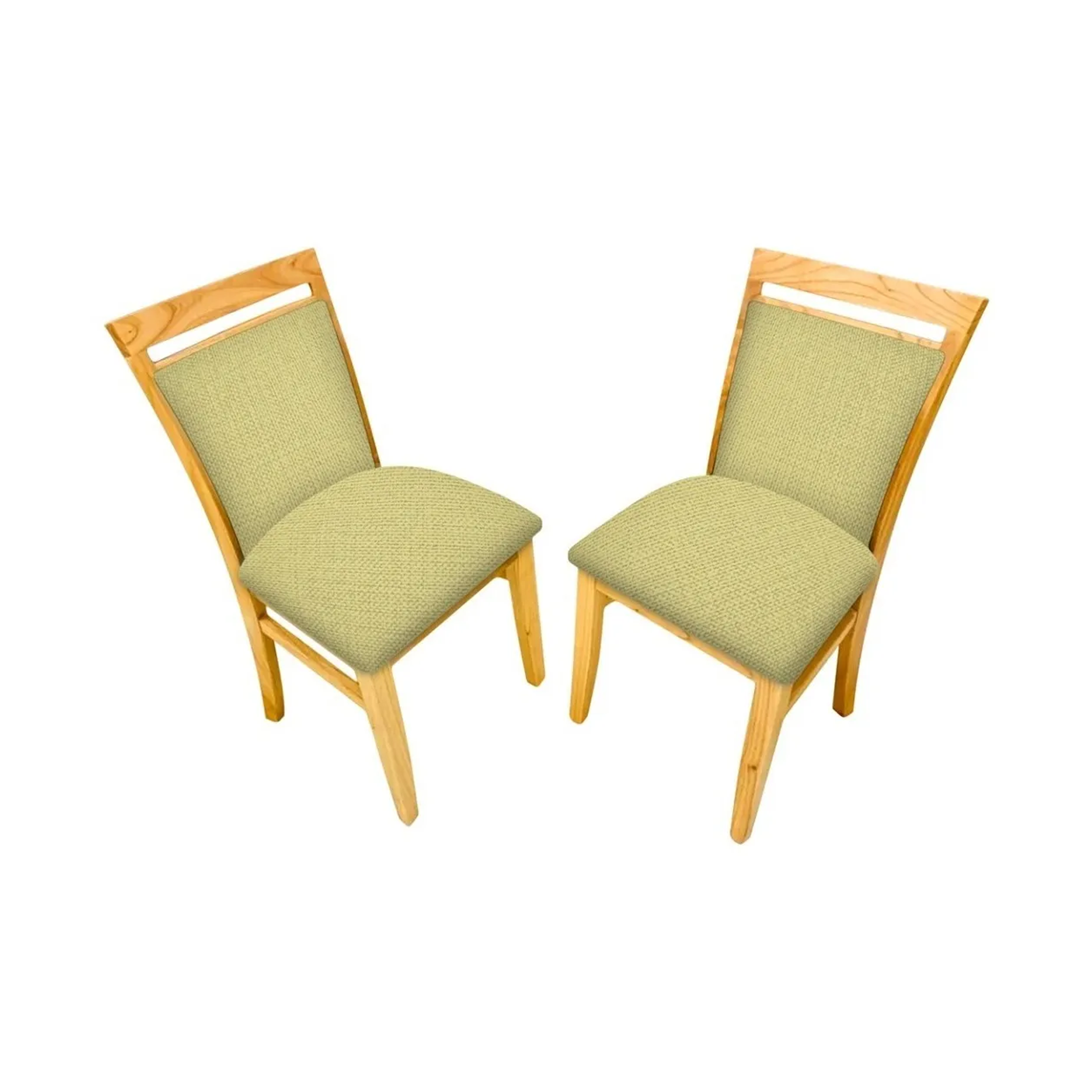 Silla Baut Tapizada De Madera Paraiso